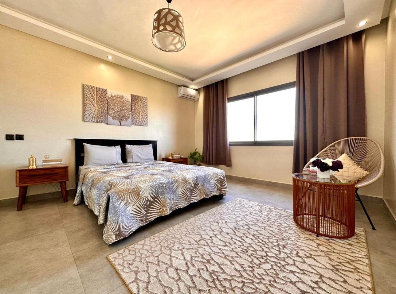 Moderne, Lumineux & Spacieux Avec Balcon -Central -Wifi-Smart Tv-Clim Marrakesch Exterior foto